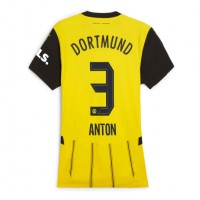 Billiga Borussia Dortmund Waldemar Anton #3 Hemma fotbollskläder Dam 2024-25 Kortärmad